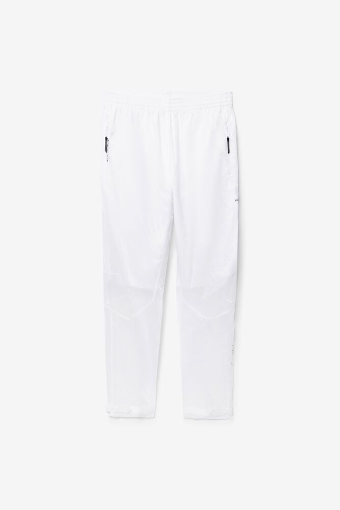 Fila Pants Vega Wind Mens White - India TWX-254073